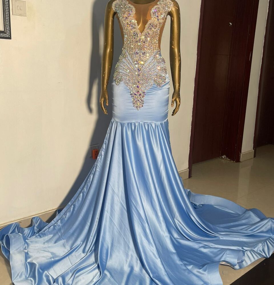 Light Blue Prom Dress